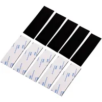 Rutschfestes Silikon-Batteriepad für 70 x 30 x 2 mm, mit einfach anzubringender selbstklebender Rückseite, Silikon-Anti-Rutsch-Pad