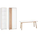 vogl möbelfabrik Büromöbel-Set VOGL MÖBELFABRIK "Trelle", weiß, Spanplatte, Arbeitsmöbel-Sets, Büromöbel-Set