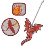 Lässig School Patches Set Dragon