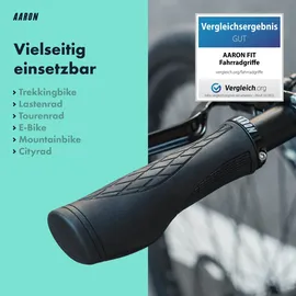 Aaron Fahrradgriffe Ergonomisch Schwarz