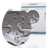 Schütte WC-Sitz Grey Steel Holz Grau