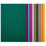 VBS Bastelfilz Sortiment 44 Stück 20x30 cm mehrfarbig