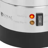Royal Catering Wasserkocher Edelstahl 6,5 L - 1500 W Warmhaltefunktion,