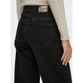 Only ONLMADISON BLUSH HW Wide DNM CRO099 NOOS Black/Washed Black L(40)/32