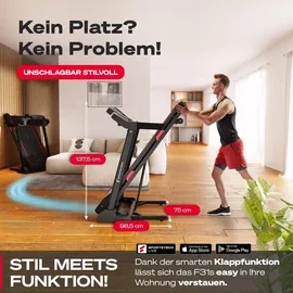 Sportstech Laufband F31s Schwarz
