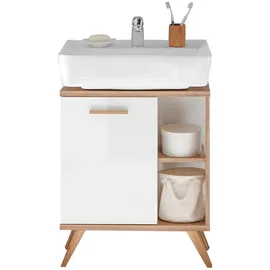 Pelipal Waschbeckenunterschrank Quick 923 Dekor Weiß