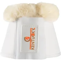 Kentucky Hufglocken Leder L Weiß