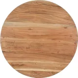 vidaXL Esstisch 80 cm Massivholz Akazie