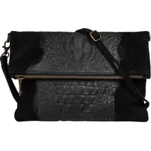Samantha look Abendtasche Leder Black