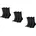 Sportsocken Regular Crew Socken 9er Pack Schwarz 43-46