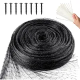 4m x 5m Vogelnetz Vogelschutznetz engmaschig (15x15mm) Robust, witterungs- & UV-
