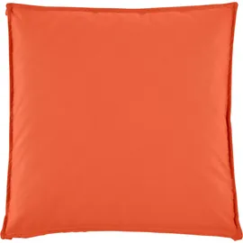 H.O.C.K. Stuhlkissen H.O.C.K. "Classic Uni Outdoor", orange (orange, unifarben), B:50cm H:5cm L:50cm, Polyacryl (dralon), Dekokissen_Sitzkissen_Kissenhüllen, Stuhlkissen, 50/50/5 cm