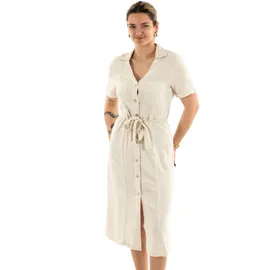 Only Kleid Shirtkleid Beige S