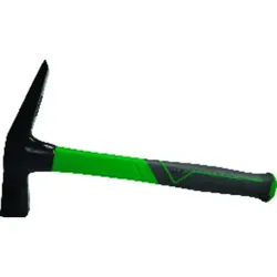 Maurerhammer Rheinische Form 600g Stahlrohrstiel 2K-Griff