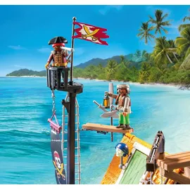 Playmobil Pirates Piratenhafen mit Seeräuber-Gefängnis