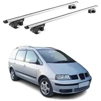 Aurilis Dachträger Alu Grundträger für Seat Alhambra