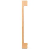 hauck 9 cm Verlängerung aus Buchenholz Kompatibel mit Clear Step Easyclose Eco Tür- & Treppenschutzgitter für Kinder & Hundegitter, 76 cm Hoch, Inklusive Verbindungsstifte