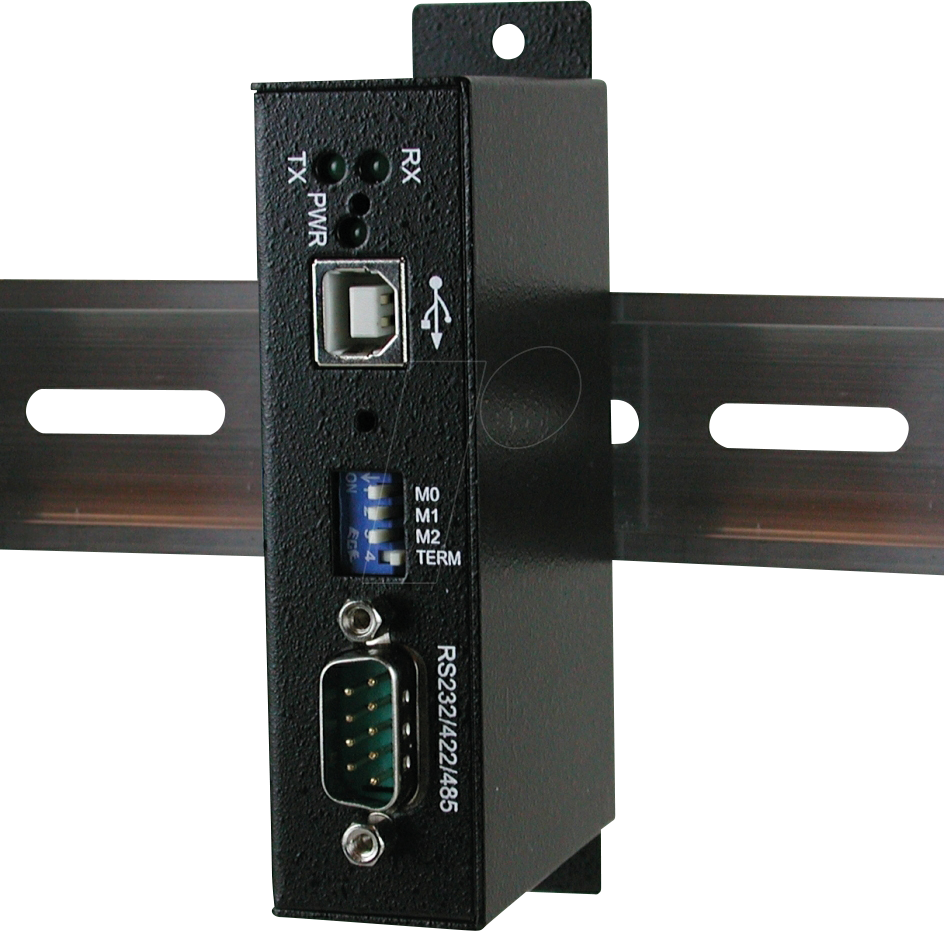 EXSYS EX-1311VIS - USB 2.0 Konverter, USB-B auf RS-422/485, Opt. Iso., ESD
