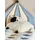 Bloomingville Dolly Kissen 56 x 56 cm Weiß