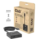Club 3D USB-C Bidirektionaler Video + Daten + PD Switch für 8K60Hz oder 4K120Hz