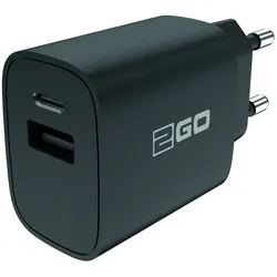 2GO USB Schnellladegerät USB + USB-C