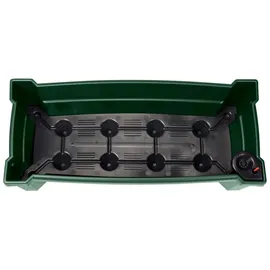 KHW Calypso Pflanzkasten mit Bewässerungssystem 79 x 34 x 135 cm Grün