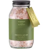 Scottish Fine Soaps Naturals Coriander & Lime Leaf Bath Salts 500 g