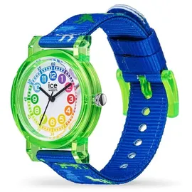 ICE-Watch Ice Watch Learning Kinderuhr Grüner Dinosaurier 22693 - Blau/Weiß