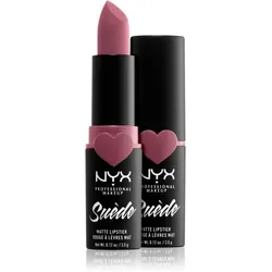 NYX Professional Makeup Suede Matte Lipstick Mattierender Lippenstift Farbton 28 Soft Spoken 3.5 g