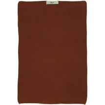 ib laursen Geschirr Handtuch Mynte gestrickt, 60 x 40 cm, cognac