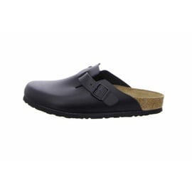 Birkenstock Boston Naturleder schmal schwarz 45