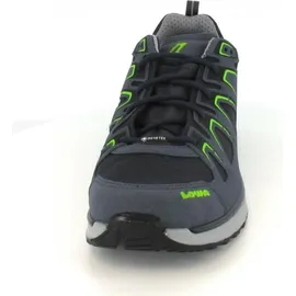 Lowa Innox Evo GTX LO Herren stahlblau/limone 44.5