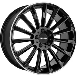 CARMANI 17 Fritz 9,0 x 18 5 x 112 ET35 Schwarz Poliert