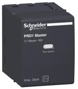 Schneider Electric 16314 Ersatz-Schutzmodul für PRD1 Master, C1 Master-350, 2TE