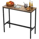Vevor Bartisch 99,1 x 40,6 x 90,2 cm Braun/Schwarz