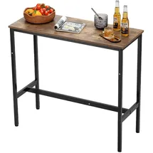 Vevor Bartisch 99,1 x 40,6 x 90,2 cm Braun/Schwarz