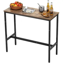 Vevor Bartisch 99,1 x 40,6 x 90,2 cm Braun/Schwarz