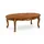 aea Klassischer Couchtisch Braun Holz 75 x 48 x 75 cm
