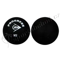 Squashball Dunlop - roter Punkt (ohne Punkt) - Schwarz