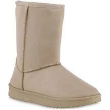 VAN HILL Schlupfstiefel Damen Khaki 40
