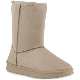 VAN HILL Schlupfstiefel Damen Khaki 40