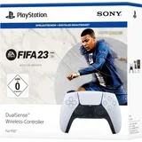 Sony PS5 DualSense Wireless-Controller weiß + FIFA 23