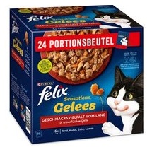 Felix Sensations Gelees Geschmacksvielfalt vom Land 24 x 85 g