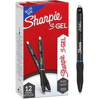 Sharpie S-Gel 0.7mm Gelroller schwarz, 12er-Pack (2136600)