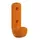 Hewi Garderobenhaken Hewi 477 Orange