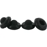 Whirlpool Gummifüße für Muldengitter Topfhalter Whirlpool 488000382262 an Gaskochfeld 4Stk