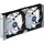 Titan Technology TTC-SC09TZ(B) Kühlschrank-Doppellüfter