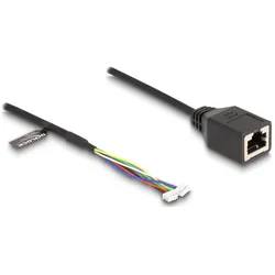 Delock Netzwerkadapterkabel - 6-poliger Kopf, 4-poliger Kopf (W)