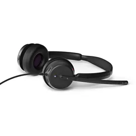 epos Impact 400 MS UC ANC Usb-C+A – On-Ear-Headset mit Kabel, Hybrid-ANC und USB-C/USB-A – Für Microsoft Teams Zertifiziert