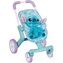 Smoby Stitch Puppenwagen Disney blau